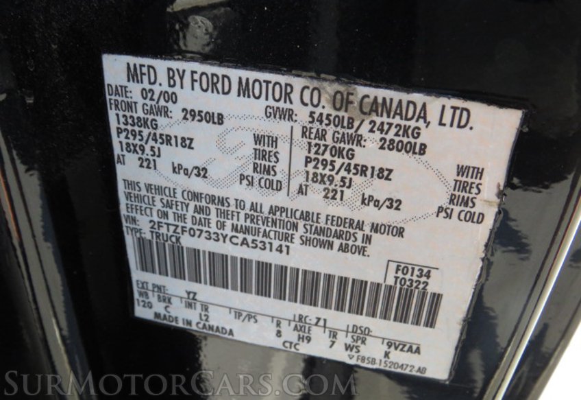 2000 Ford F-150 - Image 39