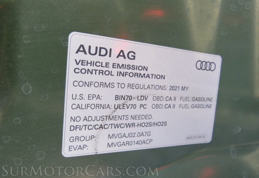 2021 Audi A5 Coupe - Image 53