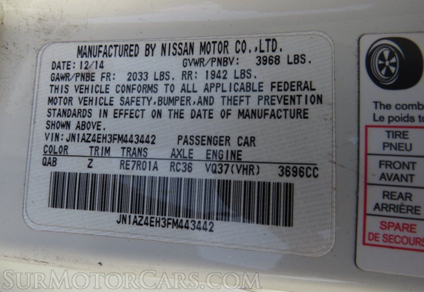 2015 Nissan 370Z - Image 41