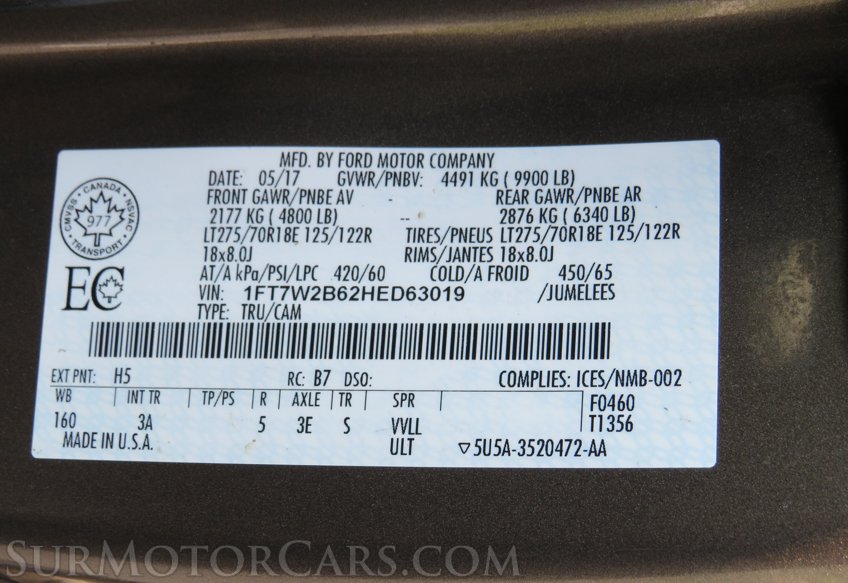 2017 Ford Super Duty F-250 SRW - Image 64