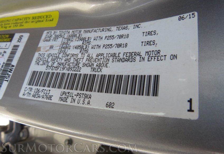 2015 Toyota Tundra Truck - Image 23