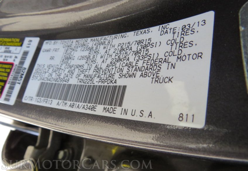 2013 Toyota Tacoma - Image 48