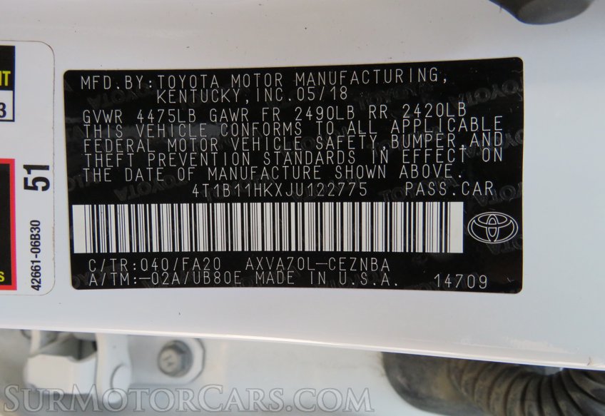 2018 Toyota Camry - Image 46