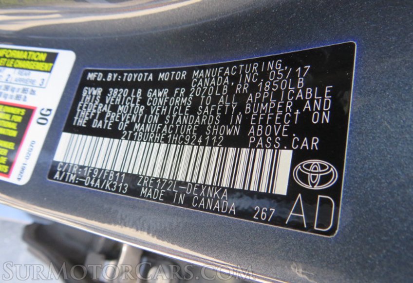 2017 Toyota Corolla - Image 47