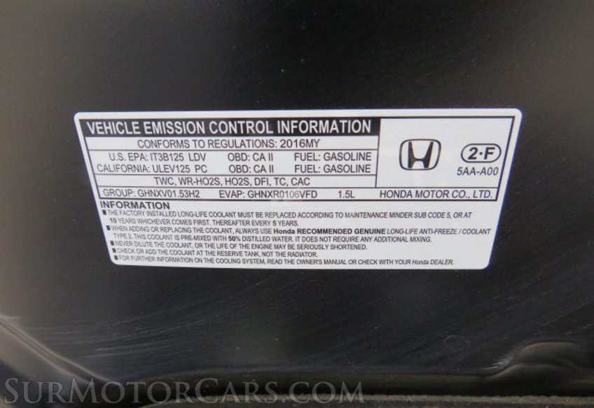 2016 Honda Civic Sedan - Image 57