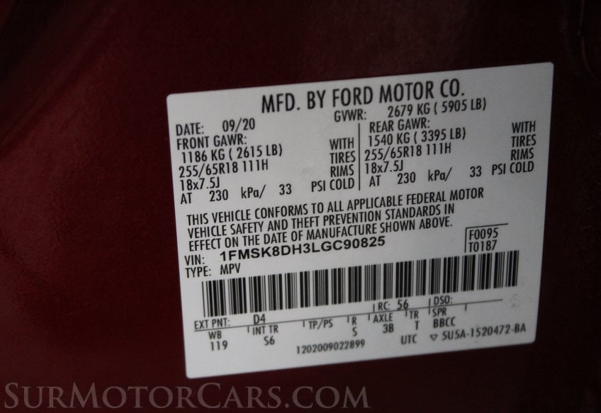 2020 Ford Explorer XLT 4WD - Image 47