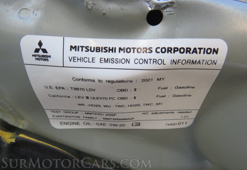 2021 Mitsubishi Mirage - Image 44