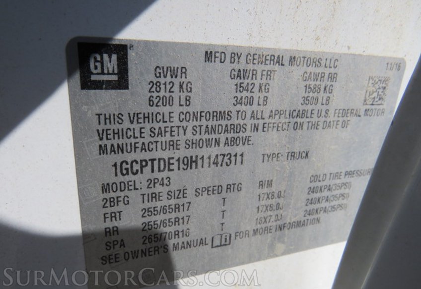 2017 Chevrolet Colorado - Image 45