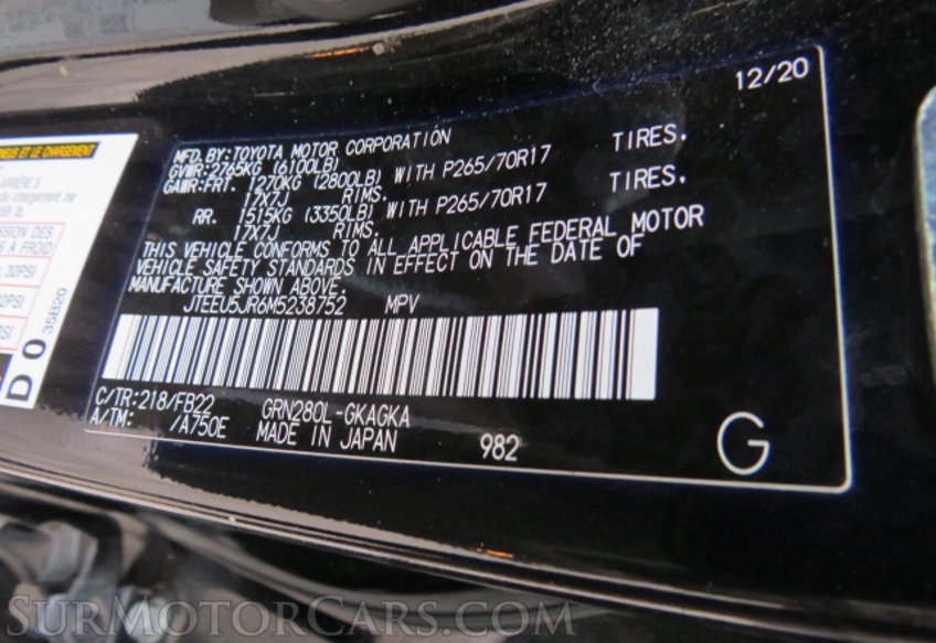 2021 Toyota 4Runner - Image 53