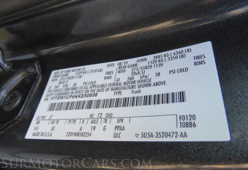 2019 Ford F-150 - Image 46