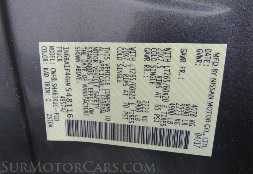 2017 Nissan Titan XD - Image 68