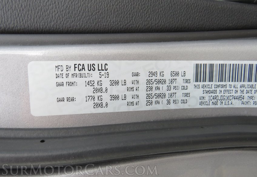 2019 Dodge Durango - Image 61