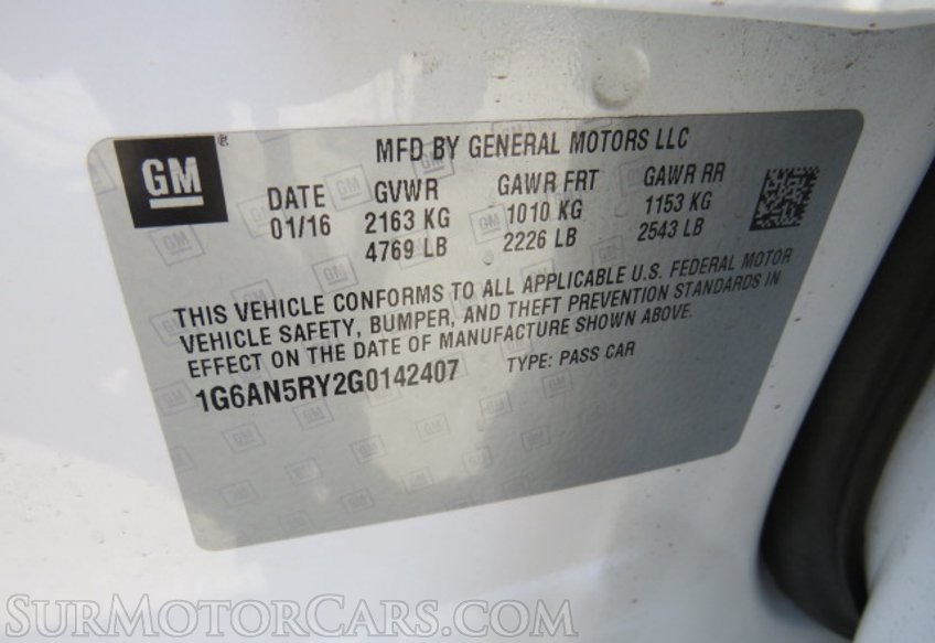 2016 Cadillac ATS-V Sedan - Image 56