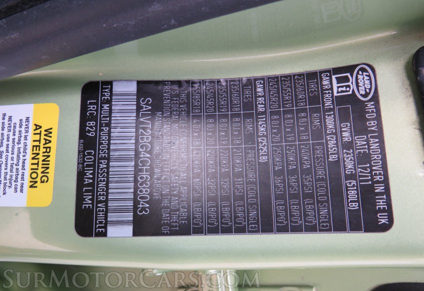 2012 Land Rover Range Rover Evoque - Image 70