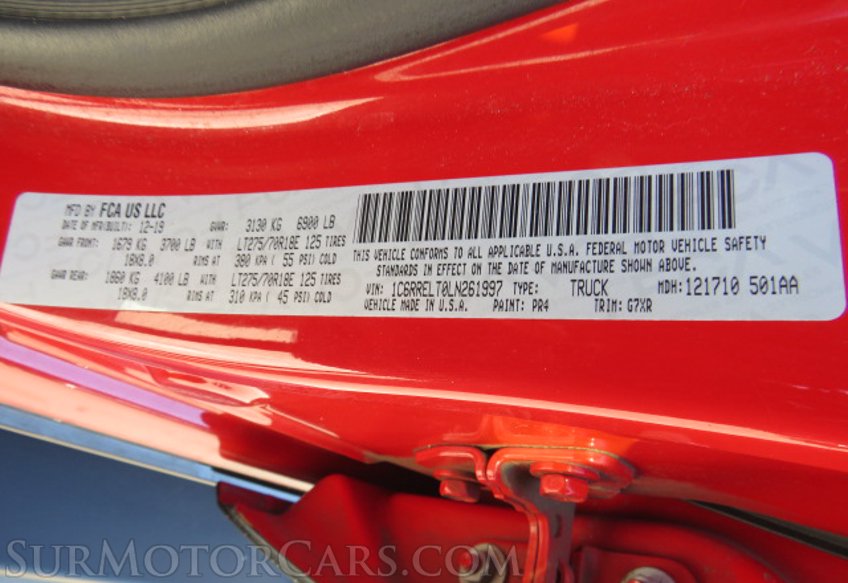 2020 Ram 1500 - Image 56
