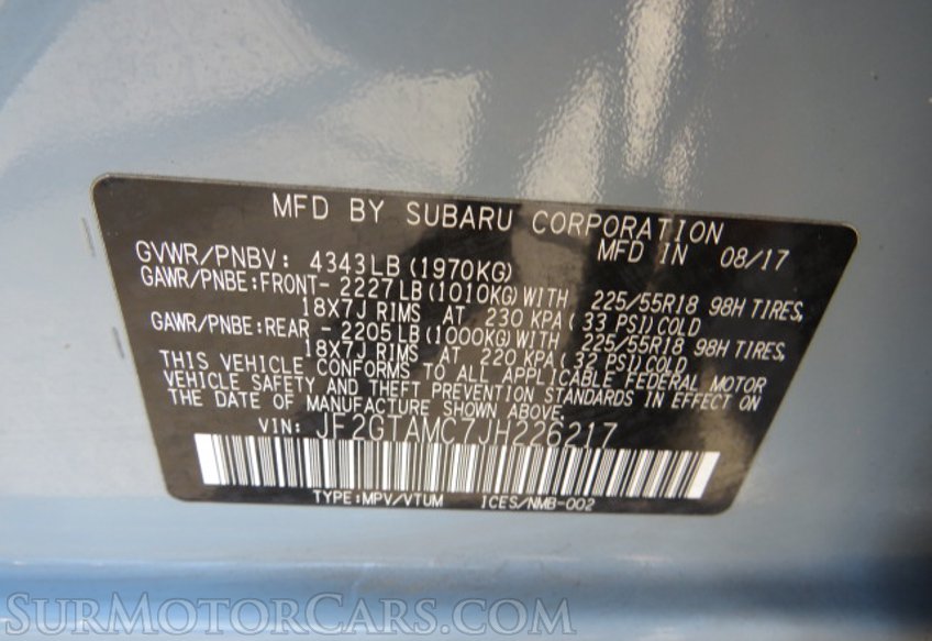 2018 Subaru Crosstrek - Image 54