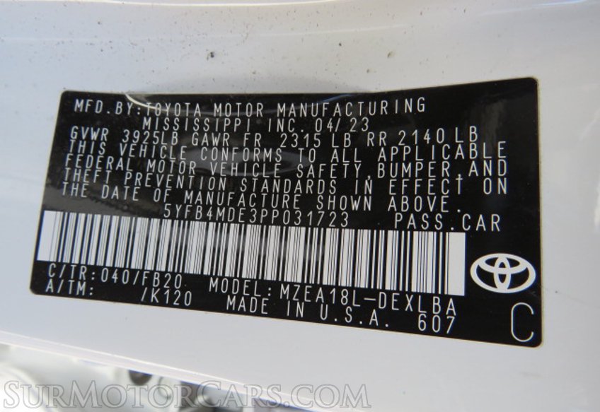 2023 Toyota Corolla - Image 48