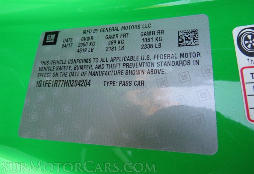 2017 Chevrolet Camaro - Image 56