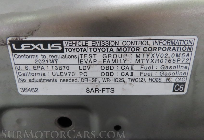 2021 Lexus IS 300 - Image 55