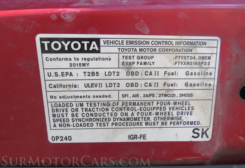 2015 Toyota Tacoma - Image 40