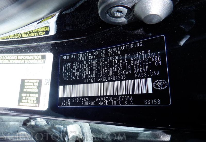 2020 Toyota Camry - Image 5