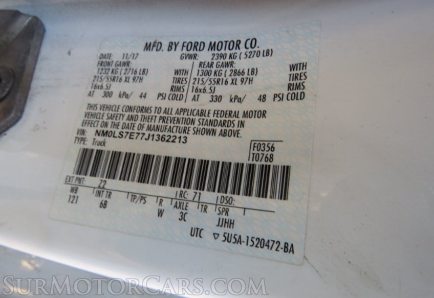 2018 Ford Transit Connect Van - Image 42