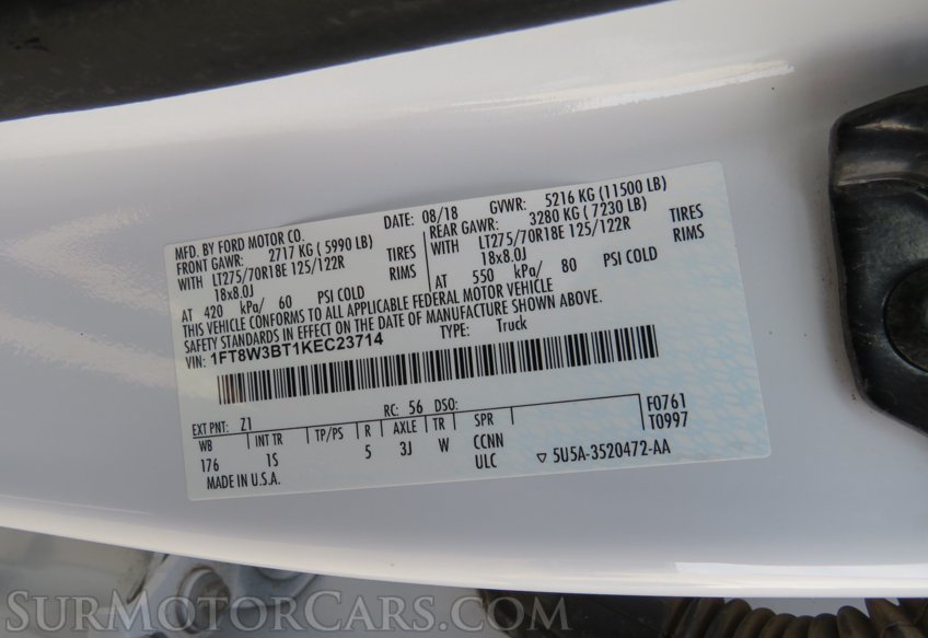 2019 Ford Super Duty F-350 SRW - Image 54