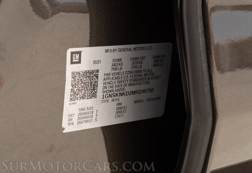 2021 Chevrolet Tahoe - Image 95