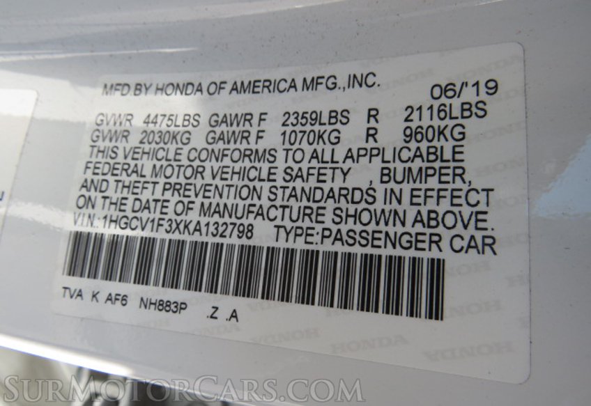 2019 Honda Accord Sedan - Image 48