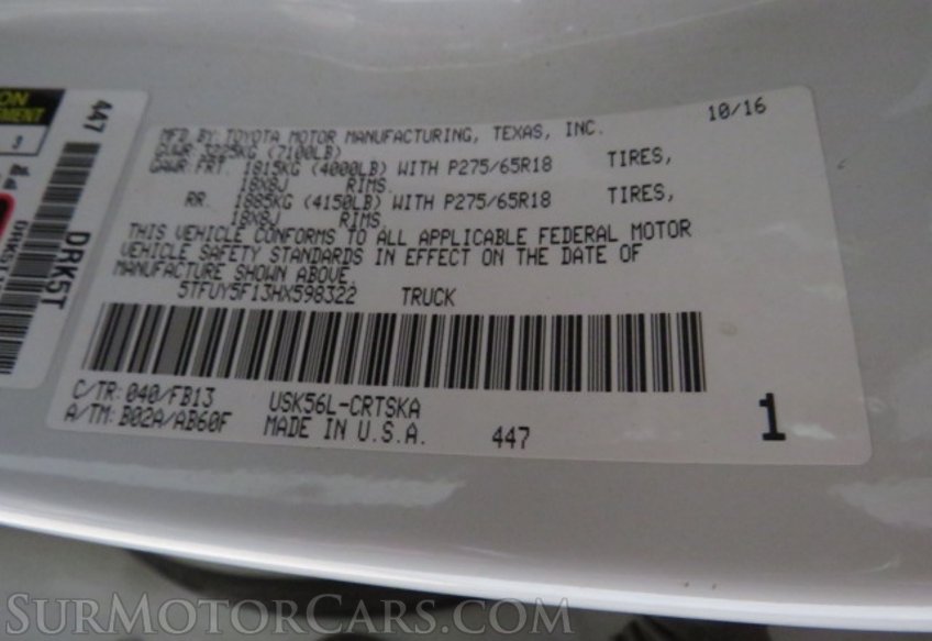 2017 Toyota Tundra - Image 52