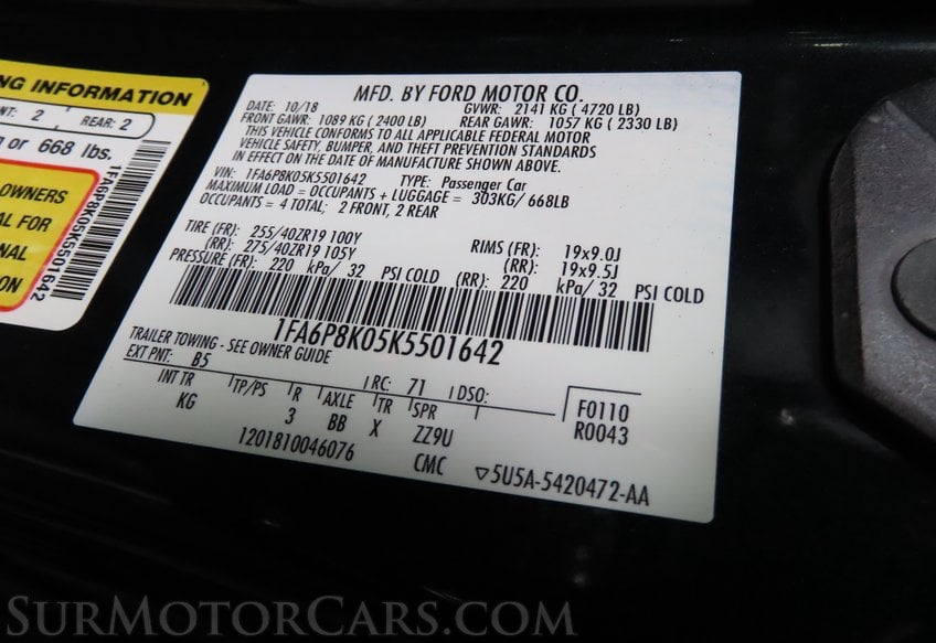 2019 Ford Mustang BULLITT - Image 51