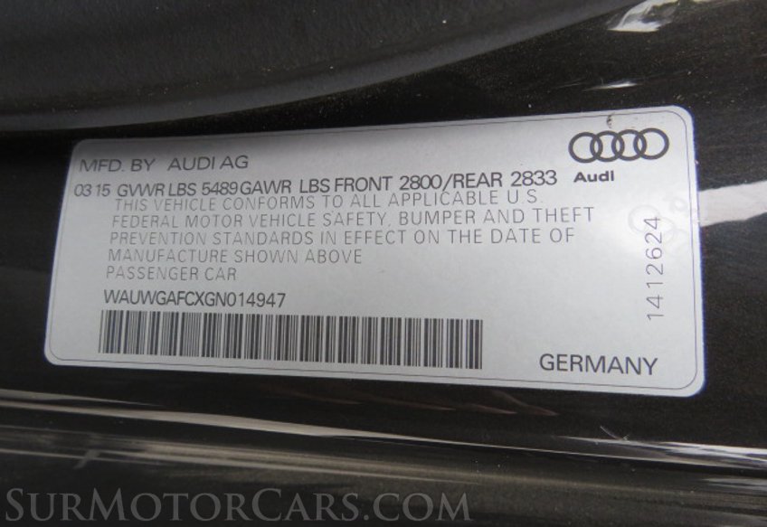 2016 Audi A7 - Image 55