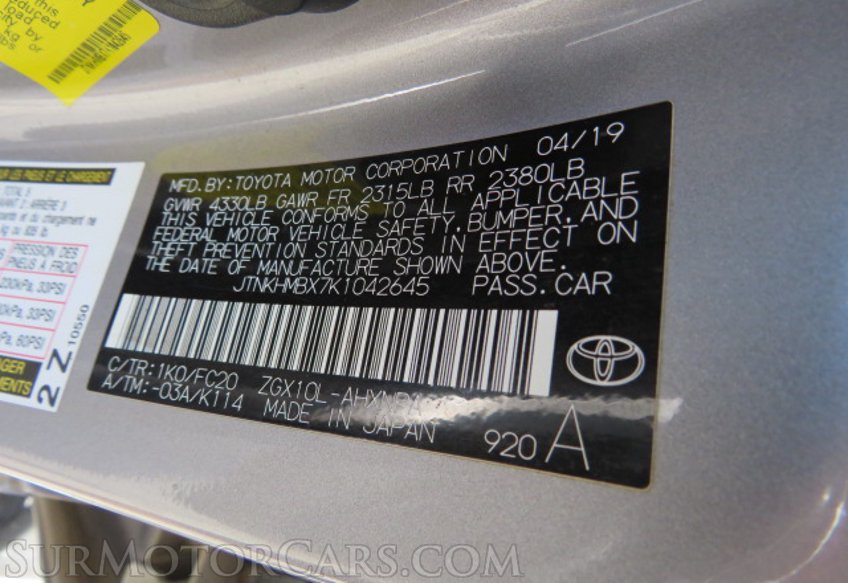 2019 Toyota C-HR - Image 48