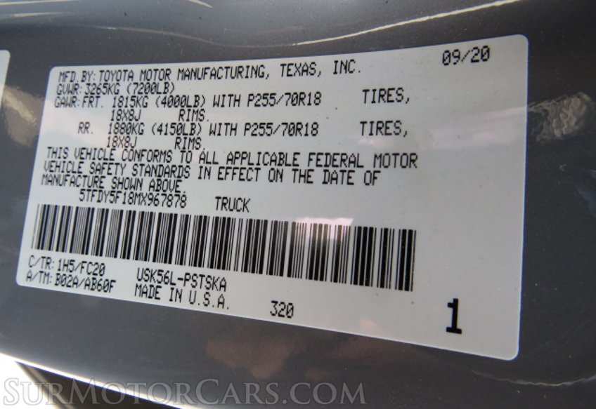 2021 Toyota Tundra 4WD - Image 43