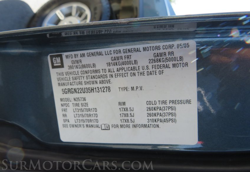 2005 Hummer H2 - Image 62