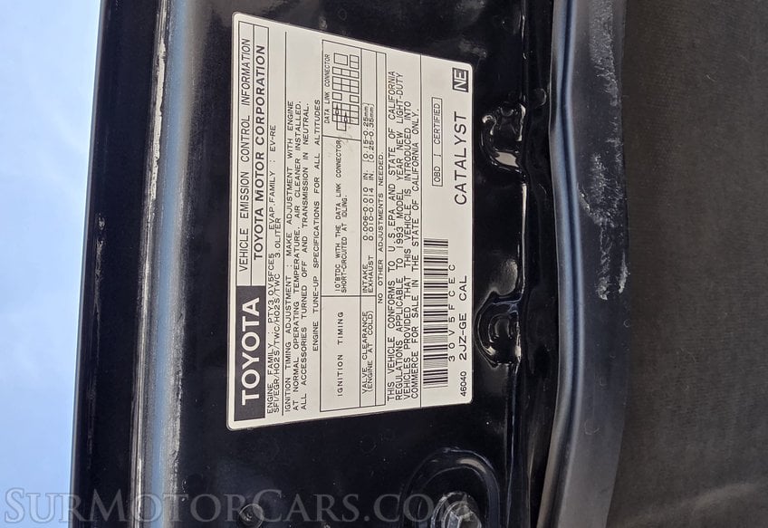 1993 Toyota Supra - Image 122