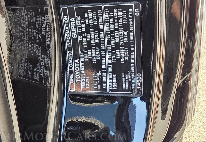 1993 Toyota Supra - Image 120