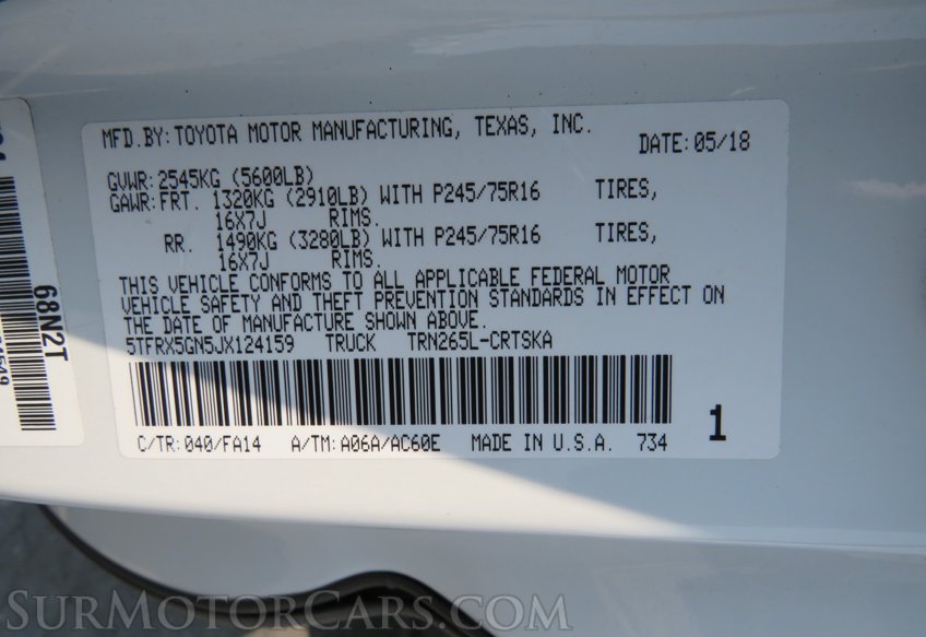 2018 Toyota Tacoma - Image 48