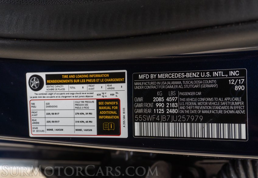 2018 Mercedes-Benz C-Class - Image 47