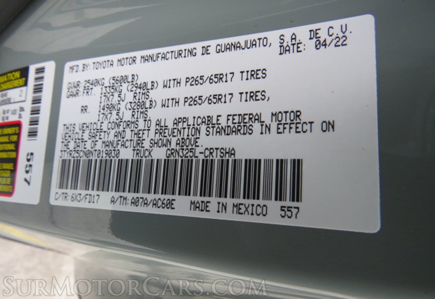 2022 Toyota Tacoma - Image 47