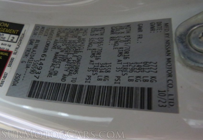 2024 Nissan Frontier - Image 49