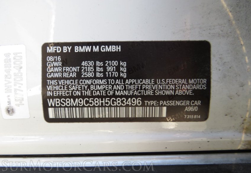 2017 BMW M3 - Image 39