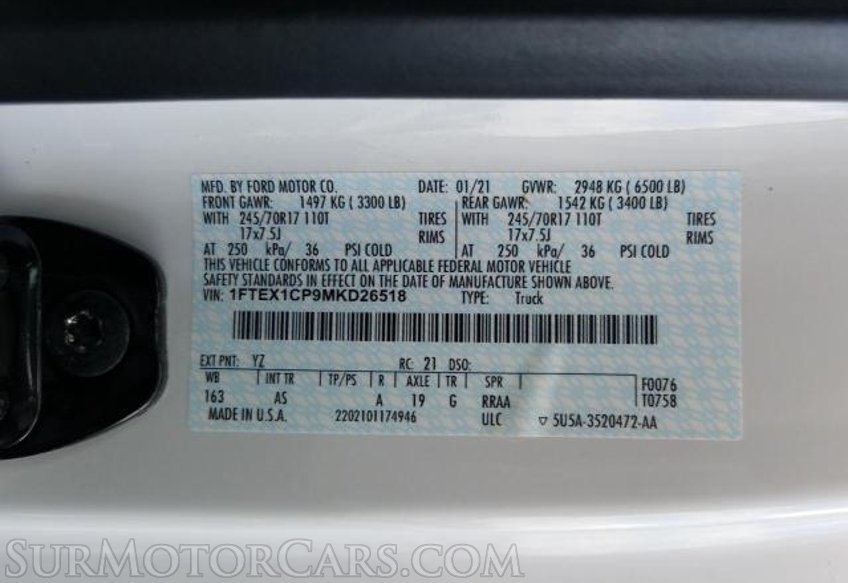 2021 Ford F-150 - Image 9