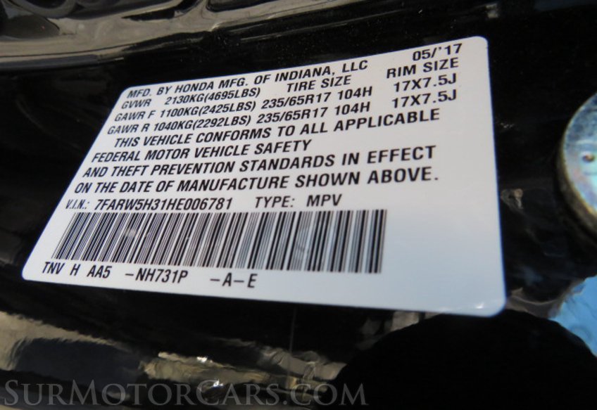 2017 Honda CR-V - Image 45