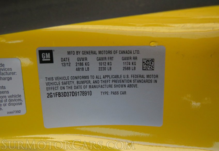 2013 Chevrolet Camaro - Image 45