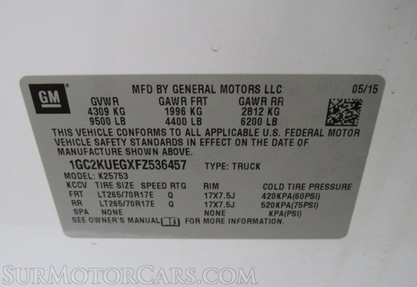 2015 Chevrolet Silverado 2500HD - Image 51