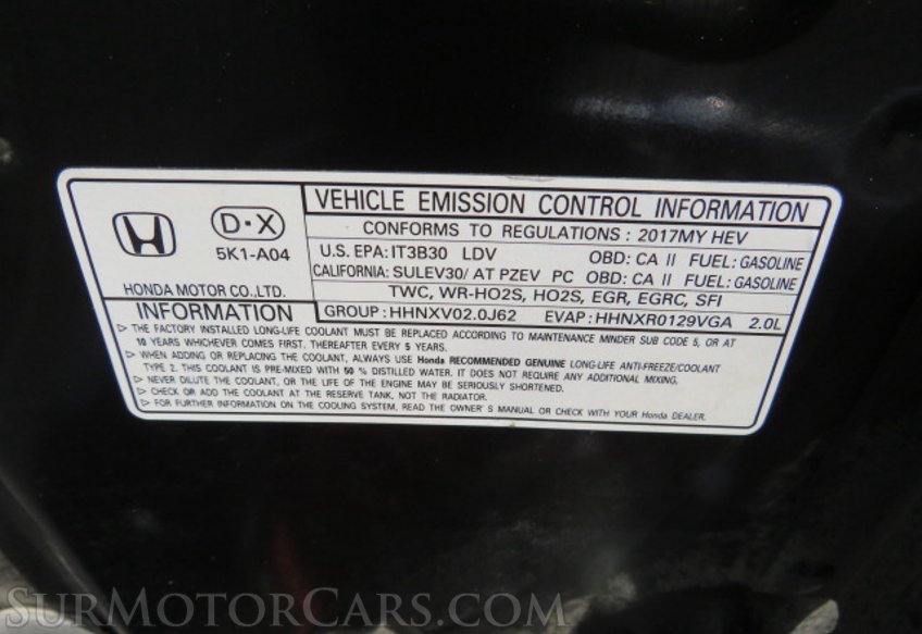 2017 Honda Accord Hybrid - Image 49