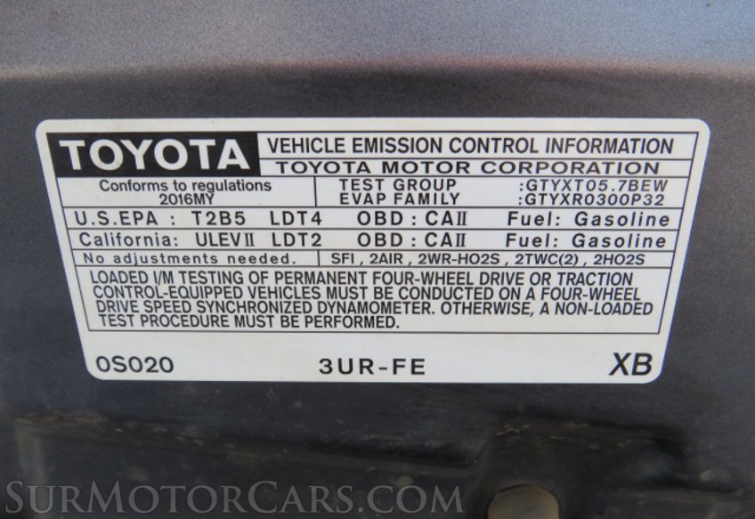 2016 Toyota Tundra 4WD Truck - Image 56