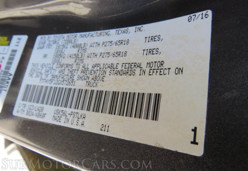 2016 Toyota Tundra 4WD Truck - Image 54