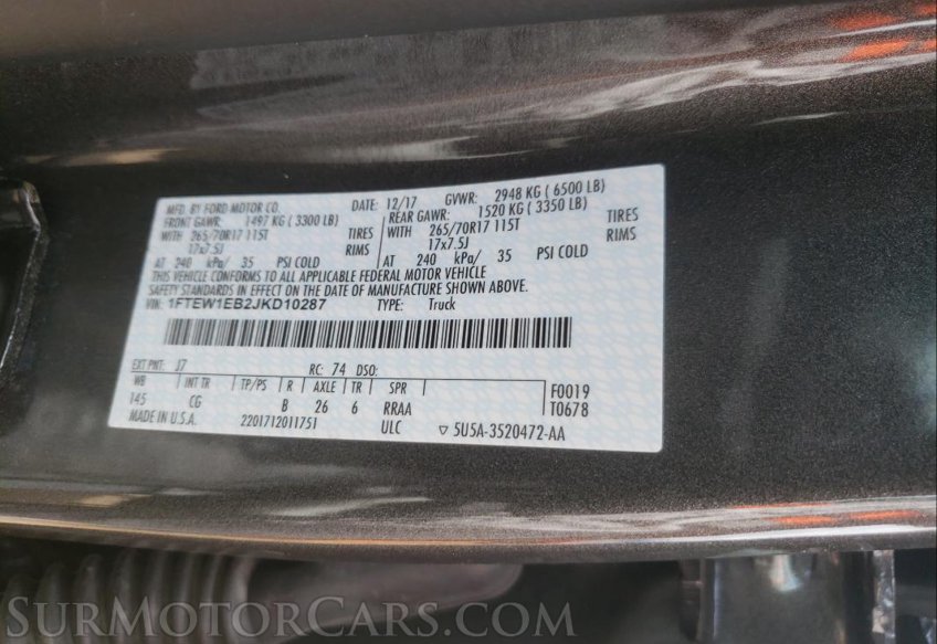 2018 Ford F-150 - Image 8